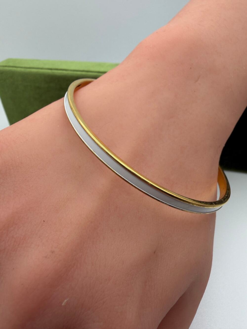1970s MONET Gold Tone bangle bracelet